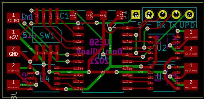 UESB PCB Layout